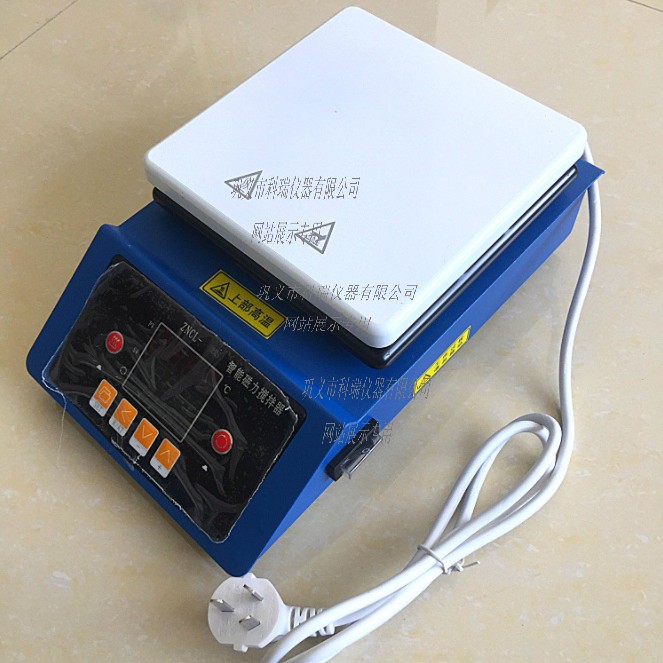 ZNCL-D十點(diǎn)智能數(shù)顯磁力攪拌加熱板